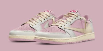 Travis Scott Air Jordan 1 Low Shy Pink 2025