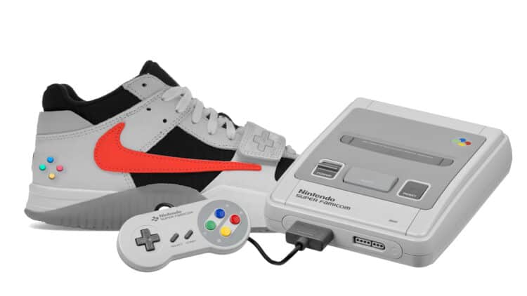 Travis Scott Jordan Jumpman Jack "Super Nintendo" Pays Homage To The SNES