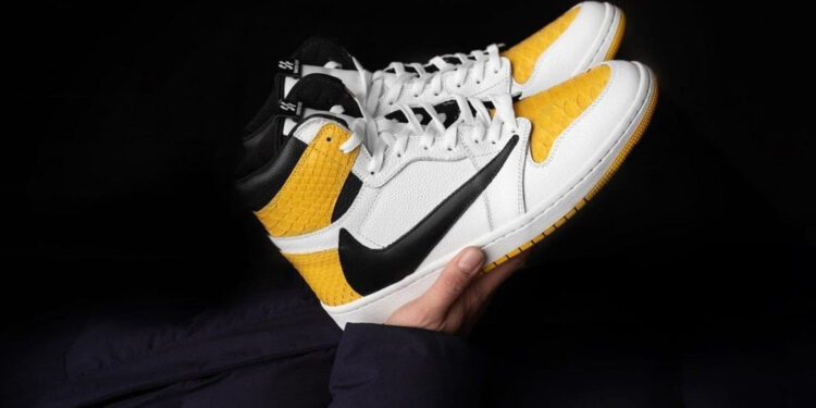 Travis Scott x Fragment Air Jordan 1 "Yellow"