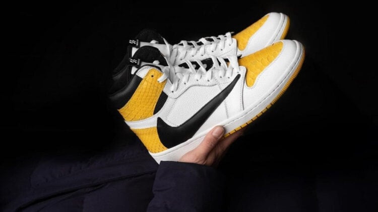 Travis Scott x Fragment Air Jordan 1 "Yellow"