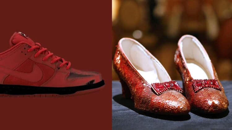 Wizard of Oz x Nike SB Dunk Low Is Inspired By Dorothy's Ruby Slippers