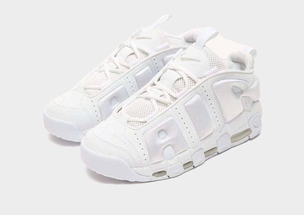 Nike Air More Uptempo Low "Triple White"