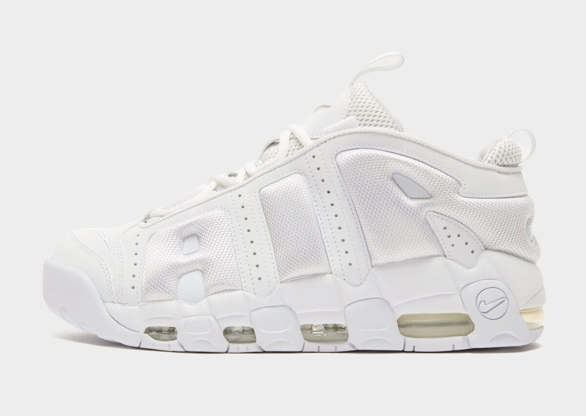 Nike Air More Uptempo Low "Triple White"