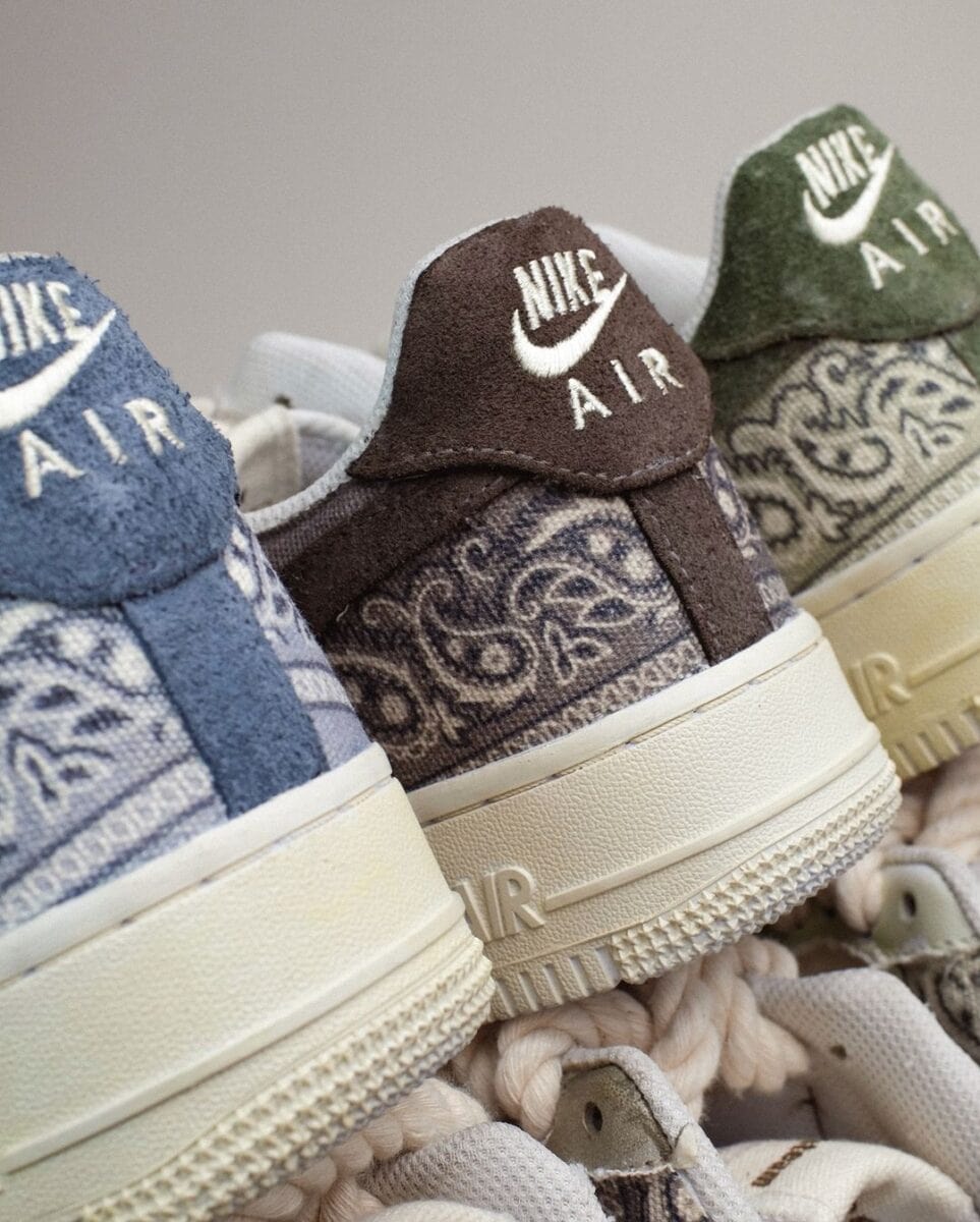 Paisley Nike Air Force 1s