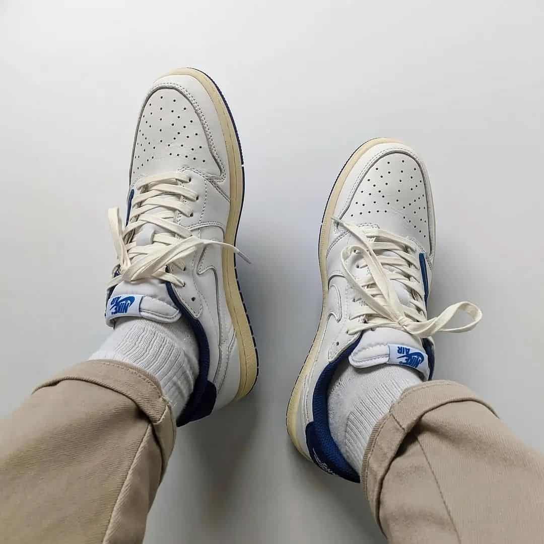 Fragment Design x Travis Scott x Air Jordan 1 Low SP