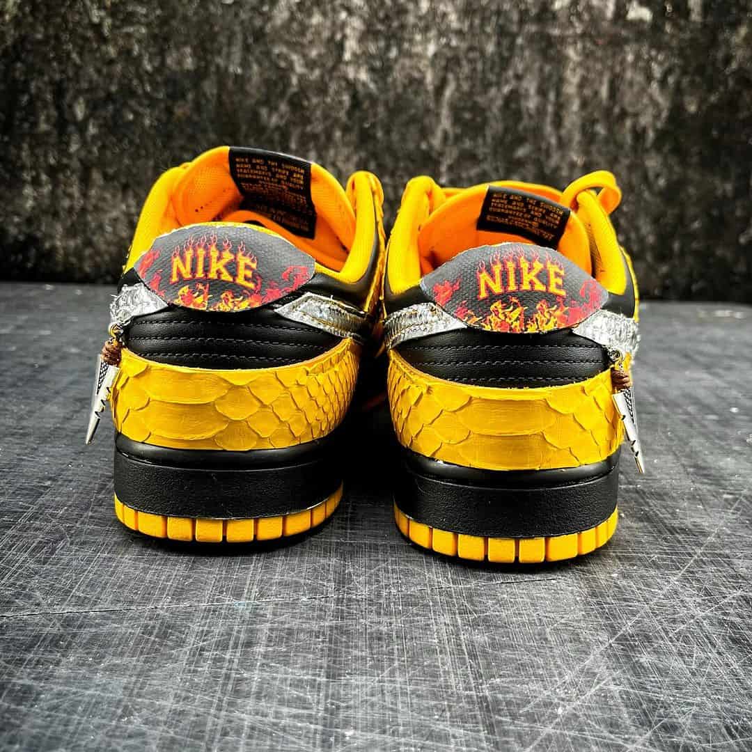 Mortal Kombat Nike Dunk Low “Scorpion”