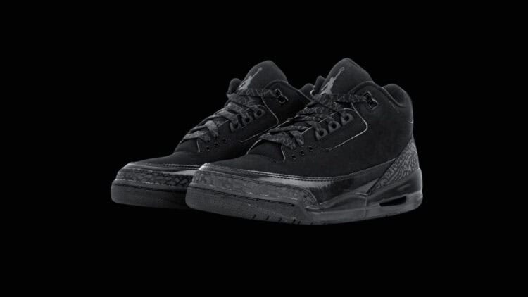 A Closer Look At The Air Jordan 3 "Black Cat"