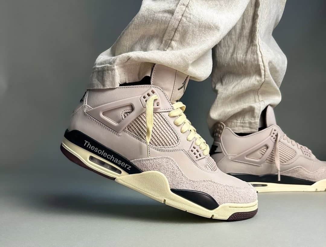 A Ma Maniére x Air Jordan 4 "Fossil Stone"