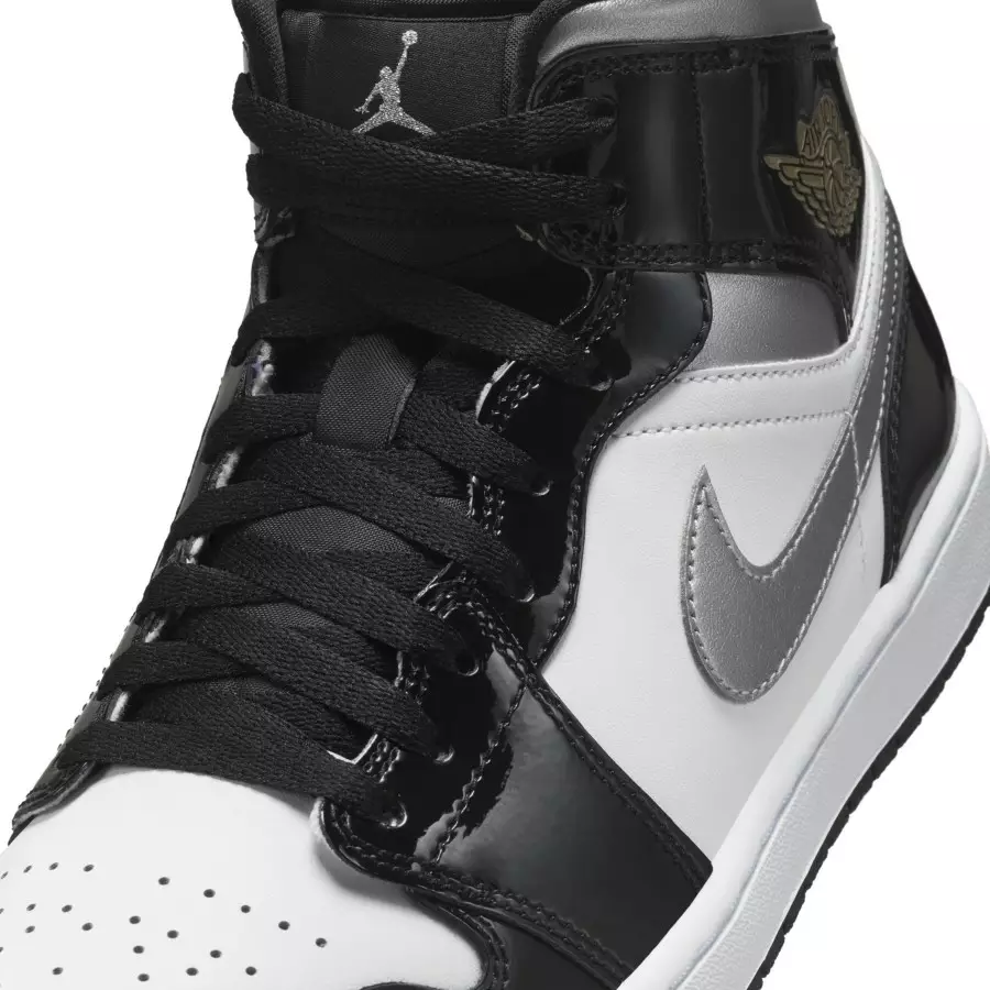 Air Jordan 1 Mid “Black Patent”