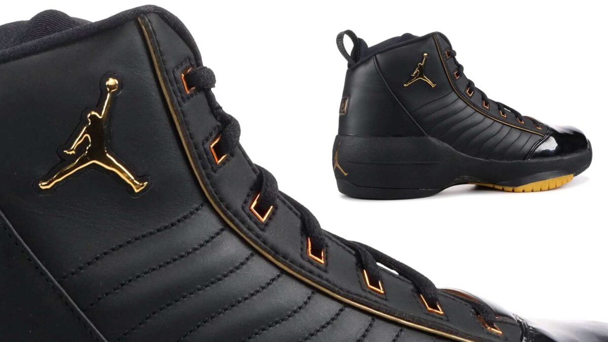 Air Jordan 19 OG SE Black Metallic Gold