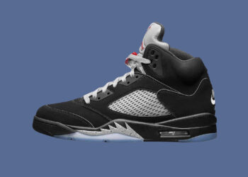 Air Jordan 5 Black Metallic Reimagined