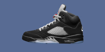 Air Jordan 5 Black Metallic Reimagined