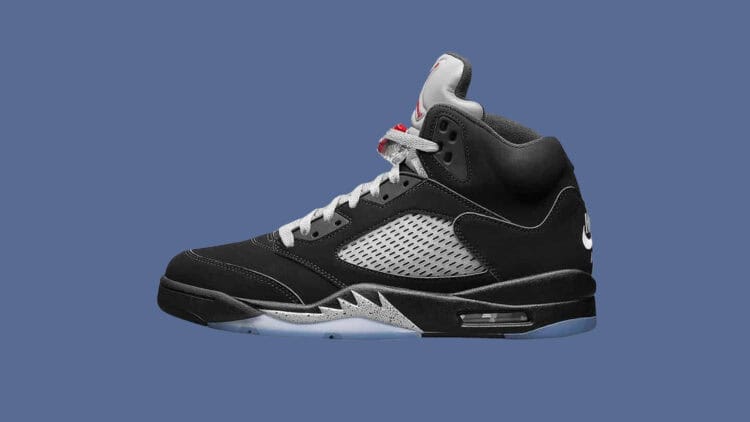 Air Jordan 5 Black Metallic Reimagined