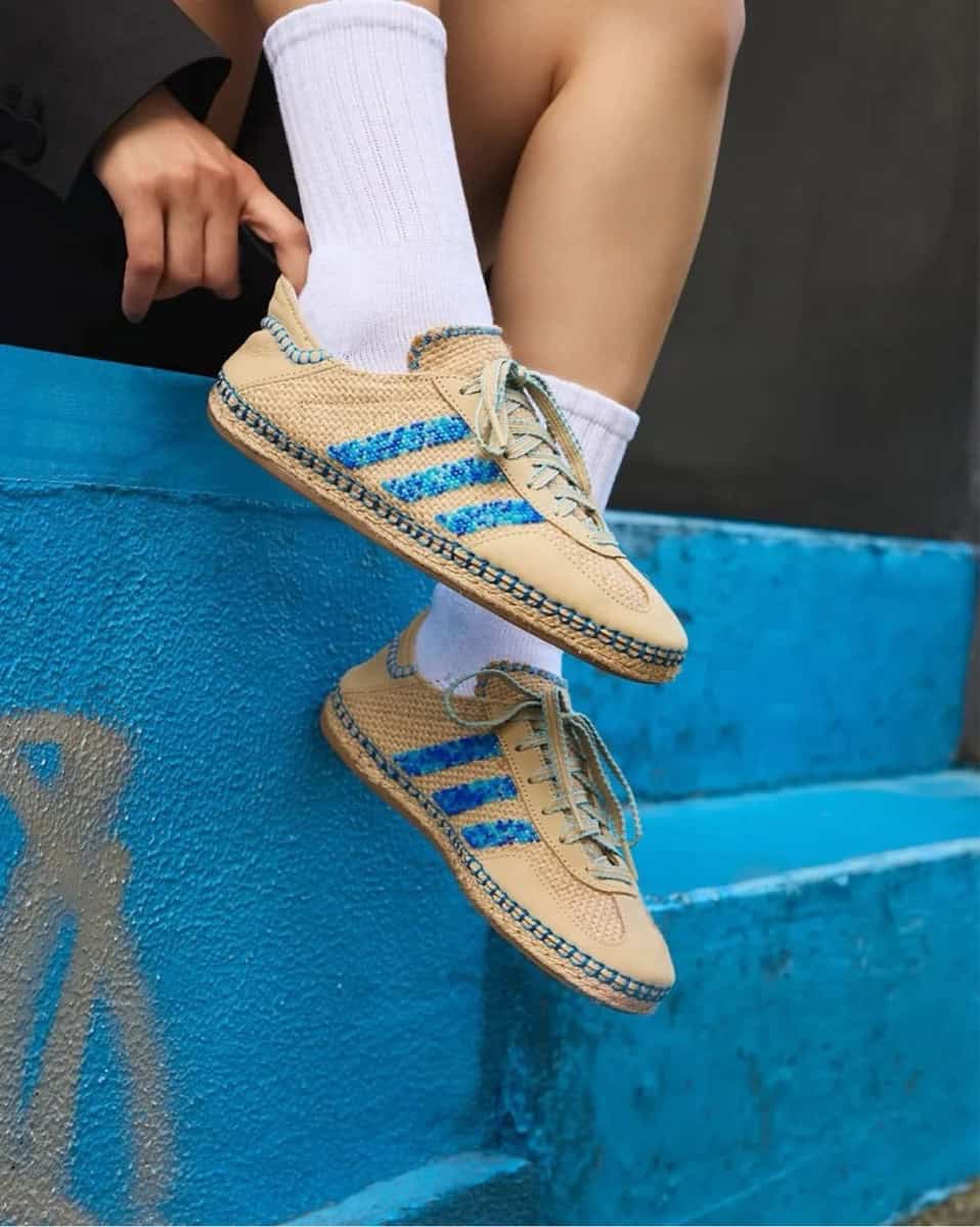 CLOT x adidas Gazelle "Blue Bird"