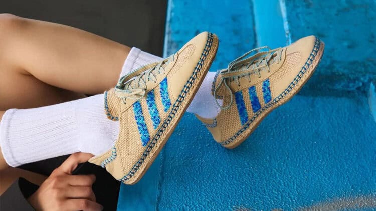 CLOT x adidas Gazelle "Blue Bird"