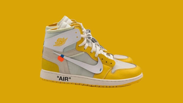 Off-White x Air Jordan 1 "Canary Yellow"