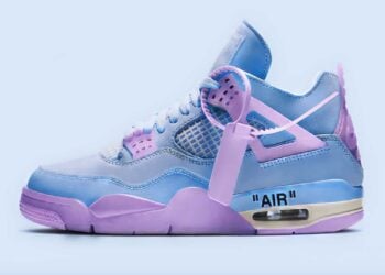 Off-White x Air Jordan 4 "Cotton Candy"