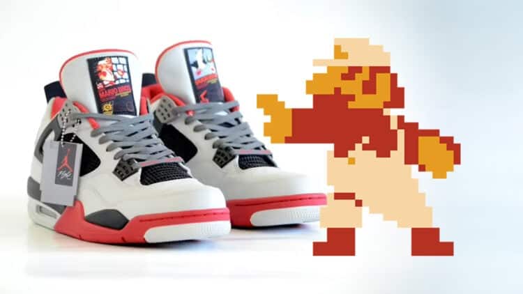 Retro Gaming Fans Air Jordan 4 NES