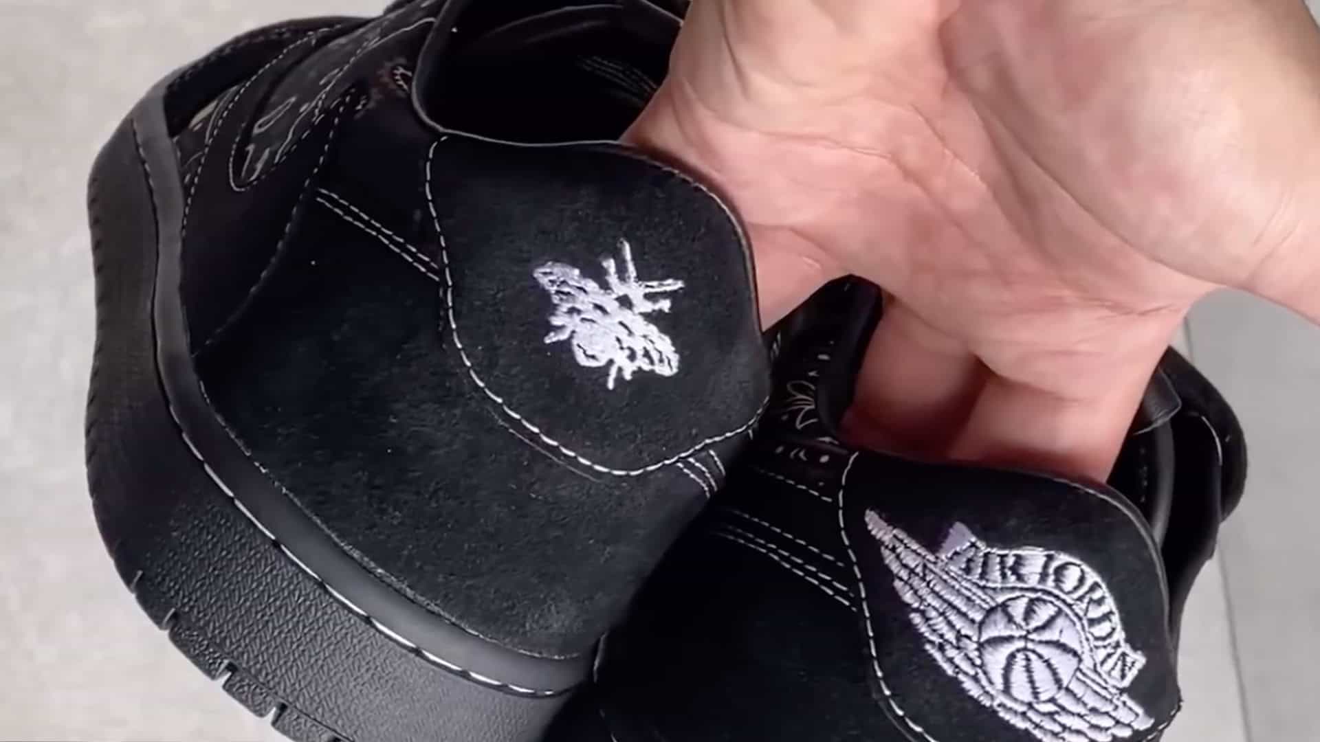 travis scott x air jordan 1 bandana
