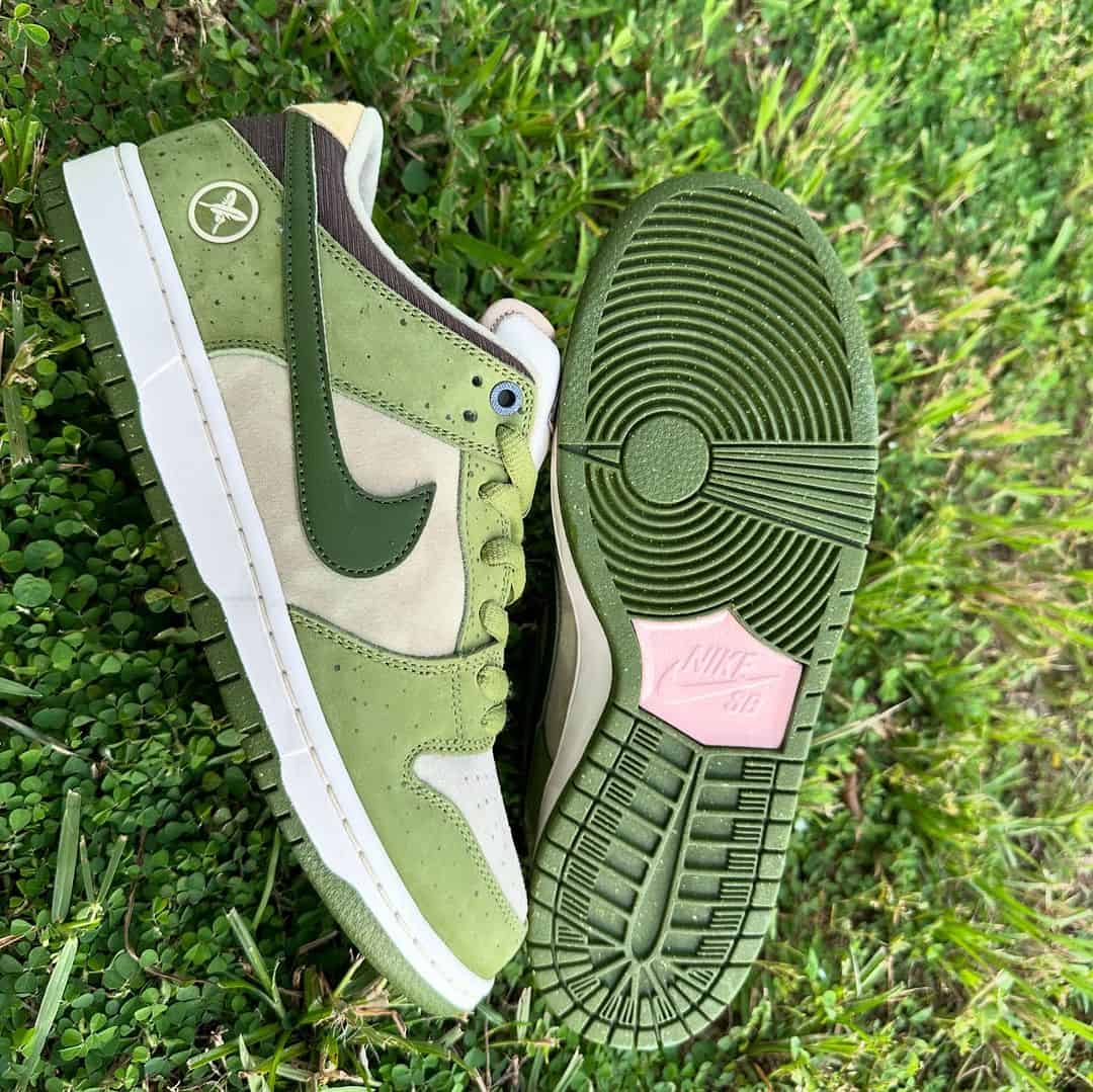 Yuto Horigome X Nike SB Dunk Low "Asparagus" 