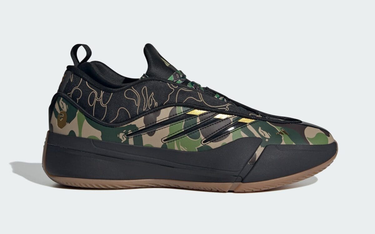 BAPE x adidas Dame 9 in Core Black