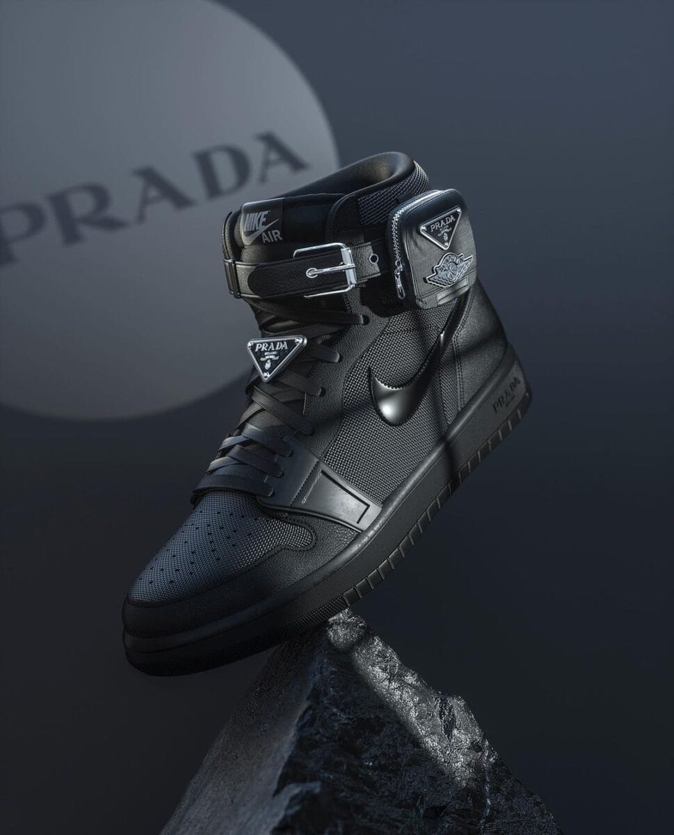 Prada x Air Jordan 1