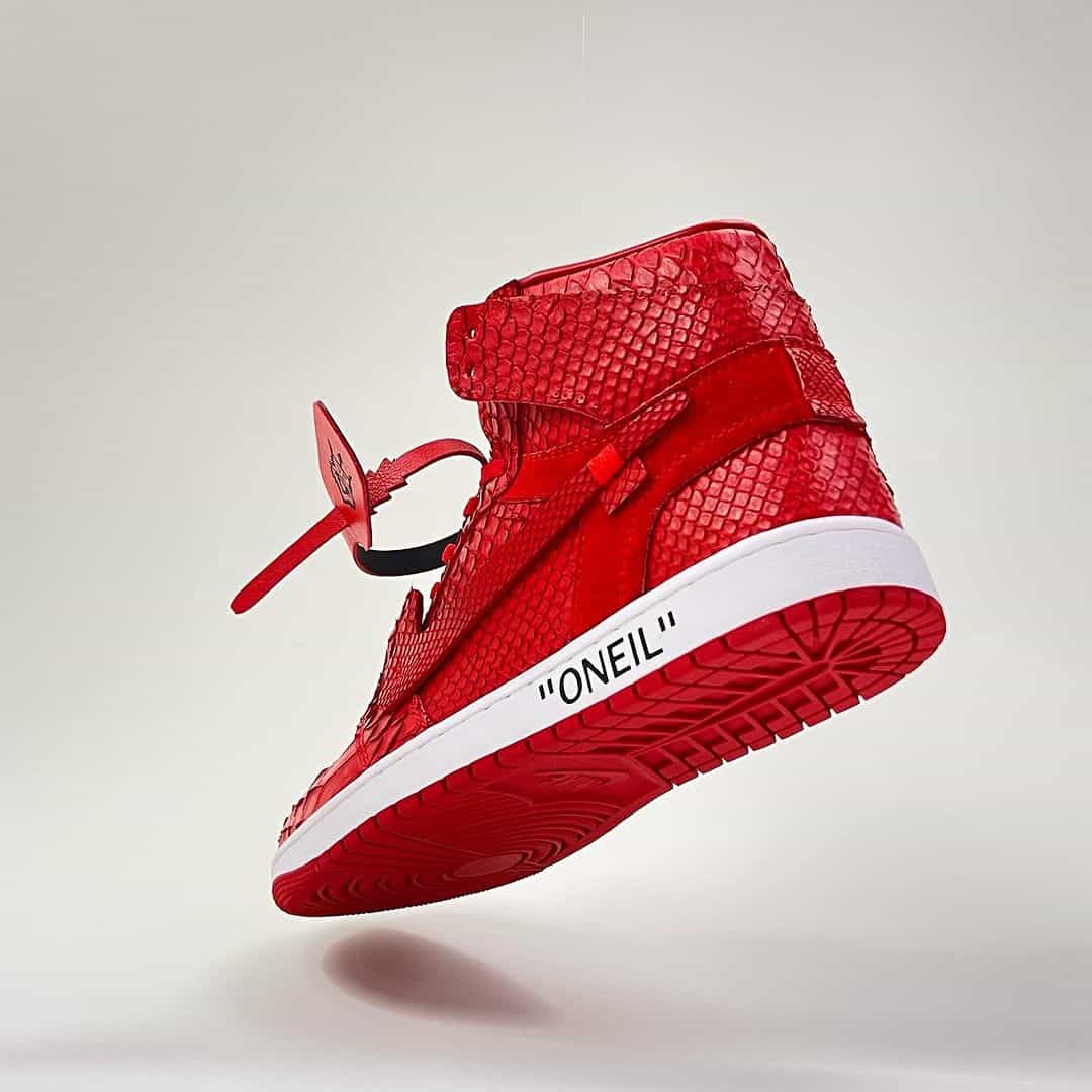 Off-White x Air Jordan 1 "Red"