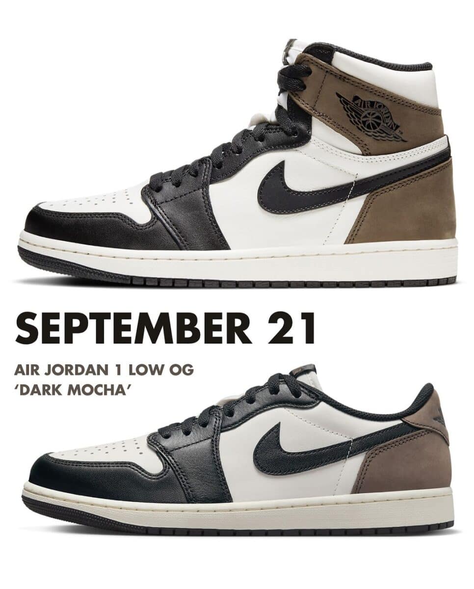 Jordan 1 High OG Colourways Coming Back As Low OG in 2024 and 2025