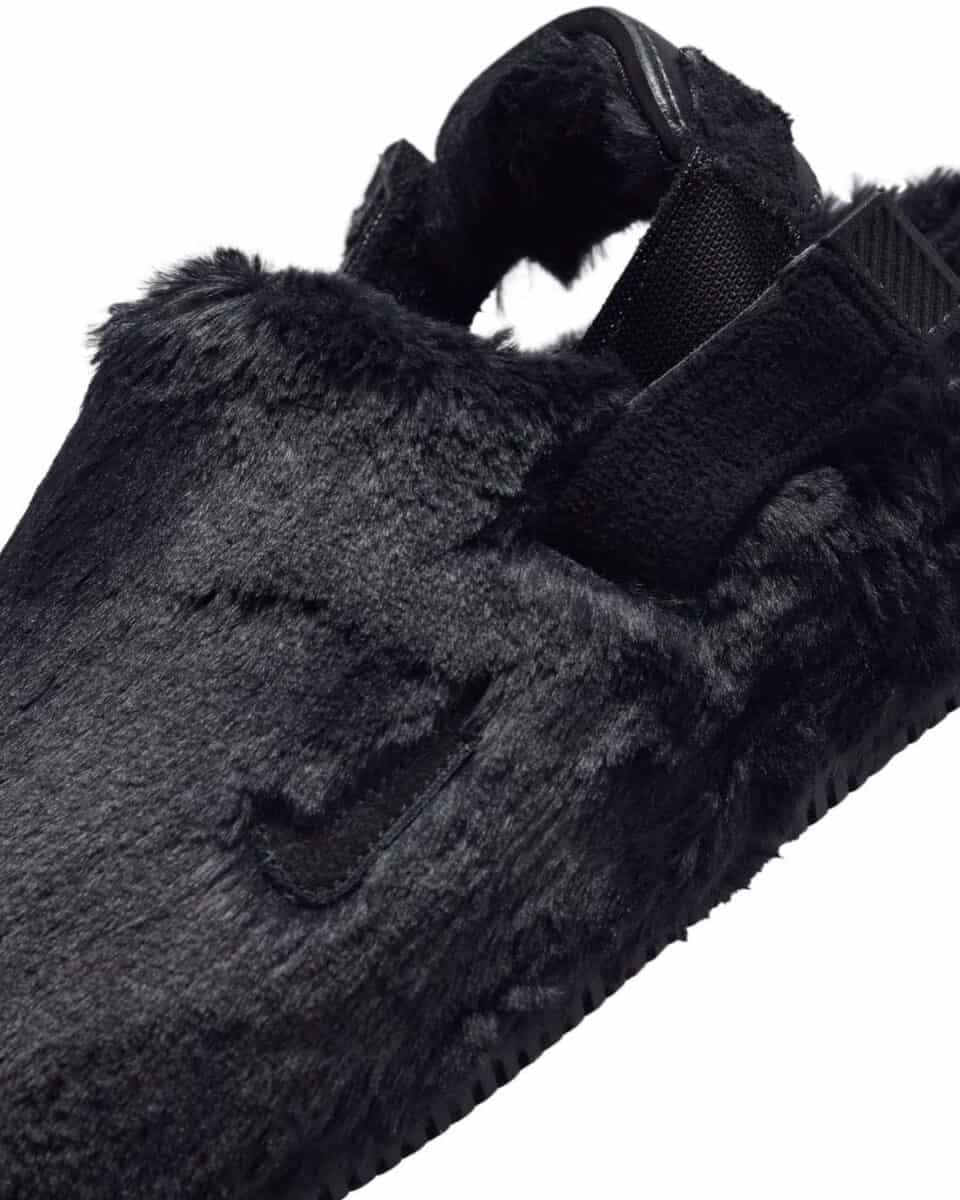 Furry Nike Calm Mule