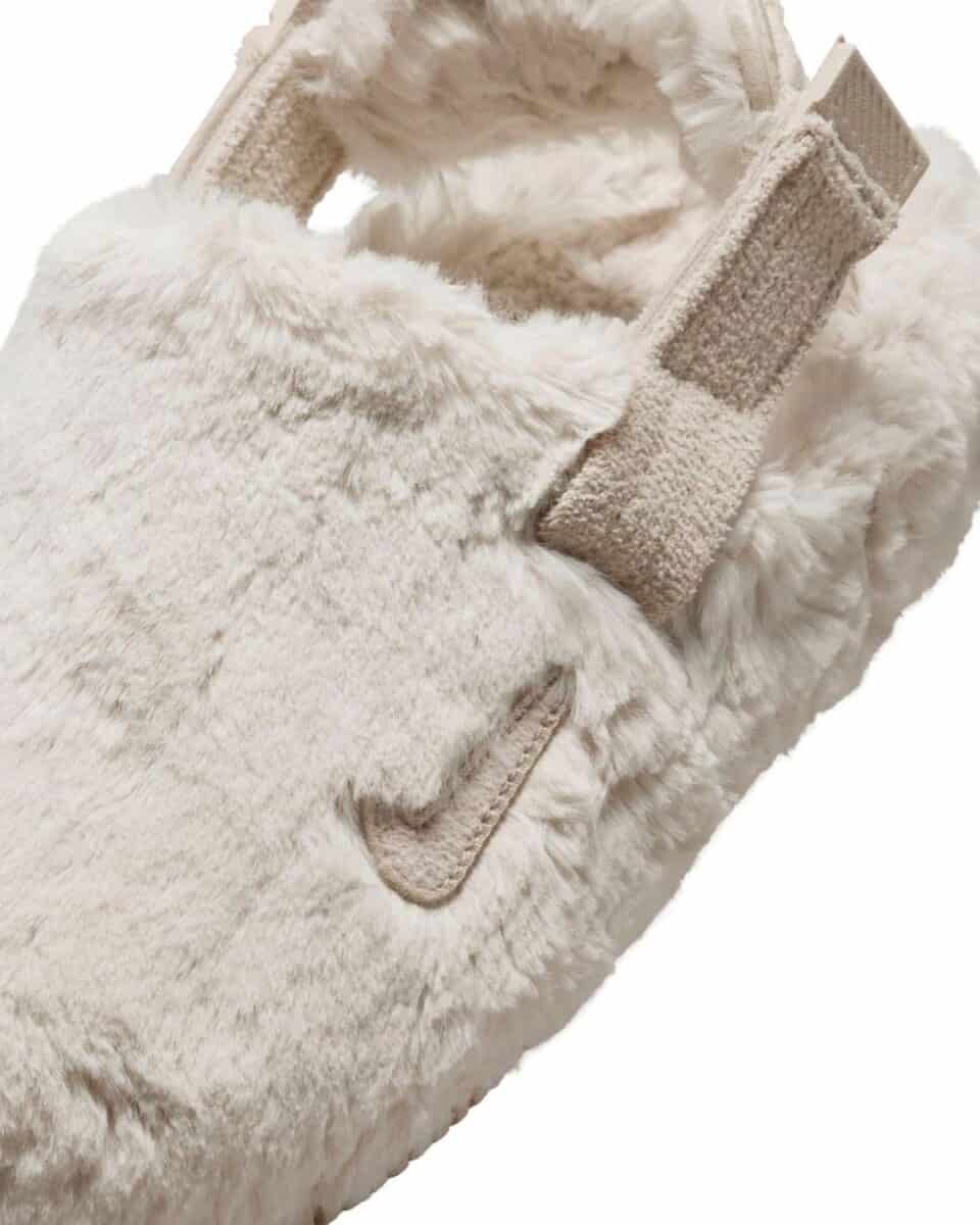 Furry Nike Calm Mule