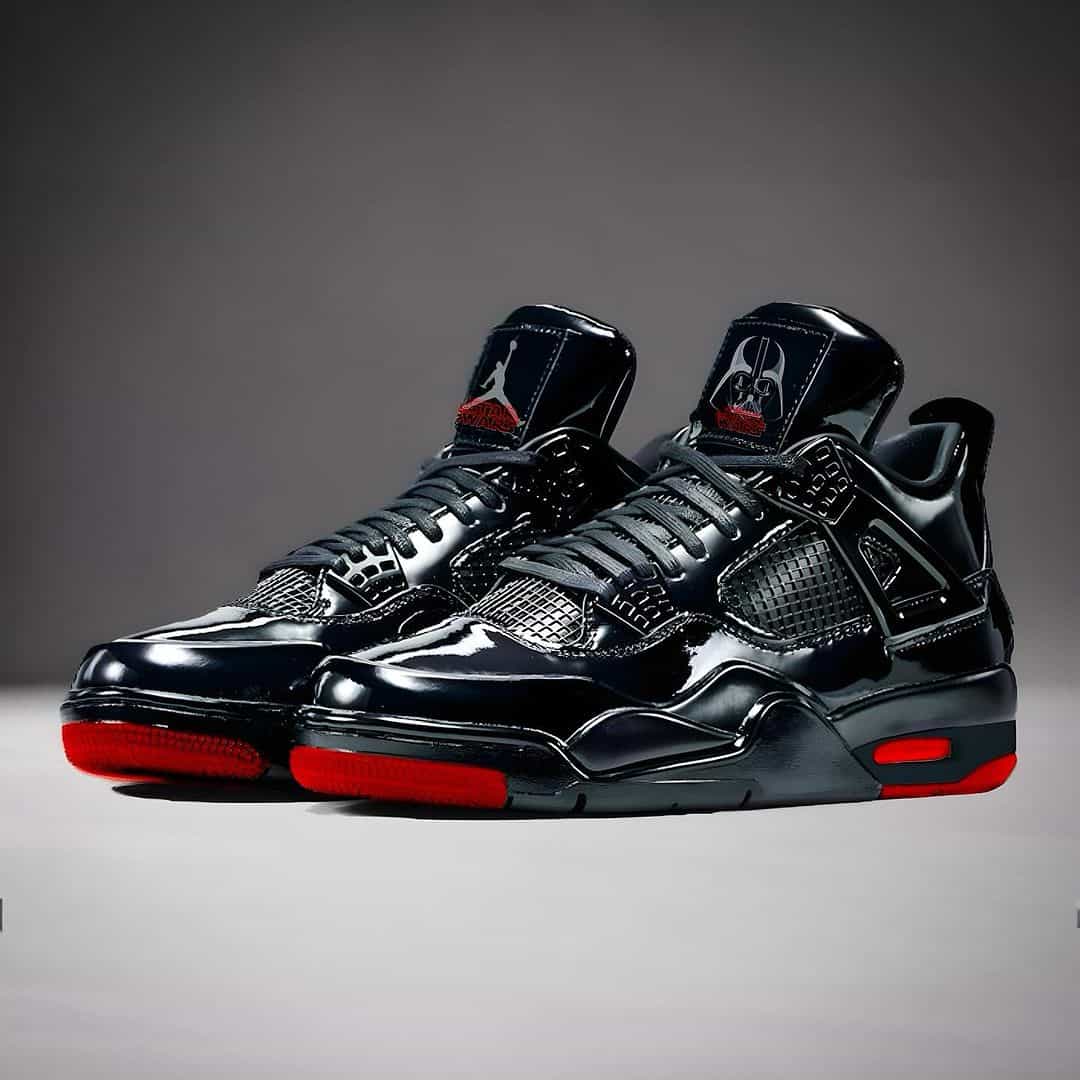 "Darth Vader" Air Jordan 4 