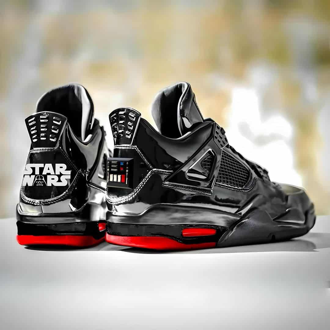 "Darth Vader" Air Jordan 4 