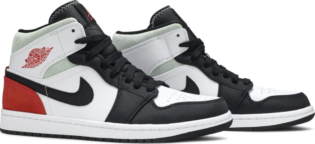 Air Jordan 1 Mid SE "Red/Black Toe"