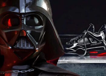 Feel The Force With Air Jordan 4 Darth Vader Sneakers