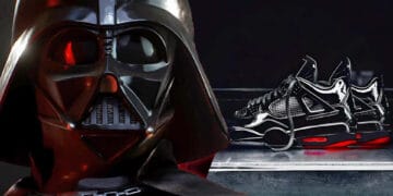 Feel The Force With Air Jordan 4 Darth Vader Sneakers