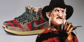 Freddy Krueger Halloween Air Jordan 1 Sneakers