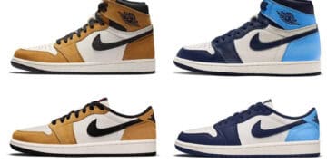 Jordan 1 High OG Colourways Making a Comeback as Low OG's in 2024 & 2025