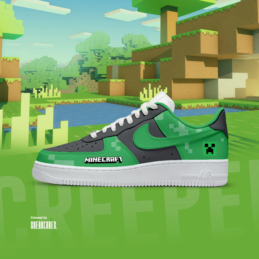 Minecraft x Air Force 1 