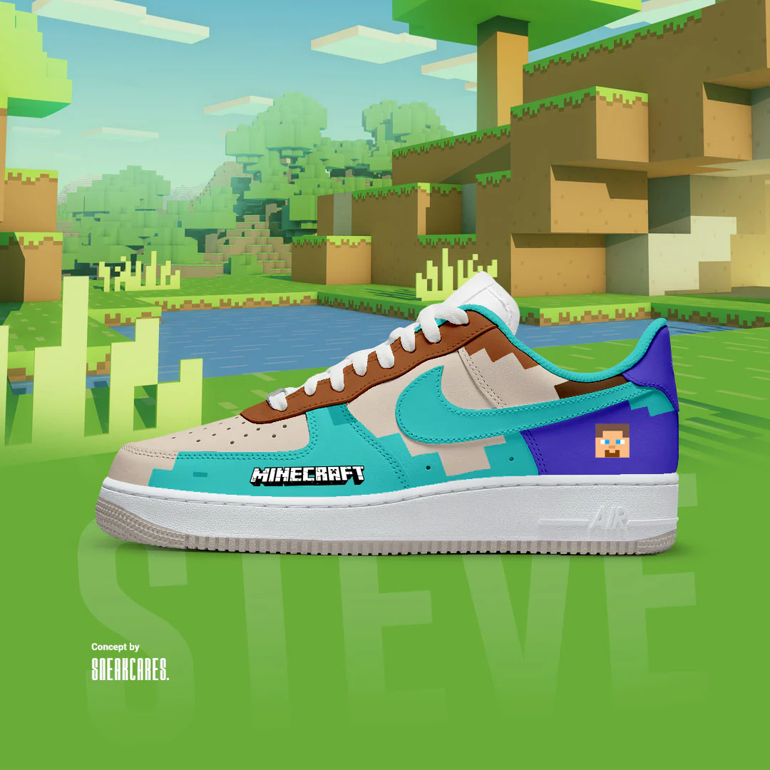 Minecraft x Air Force 1 