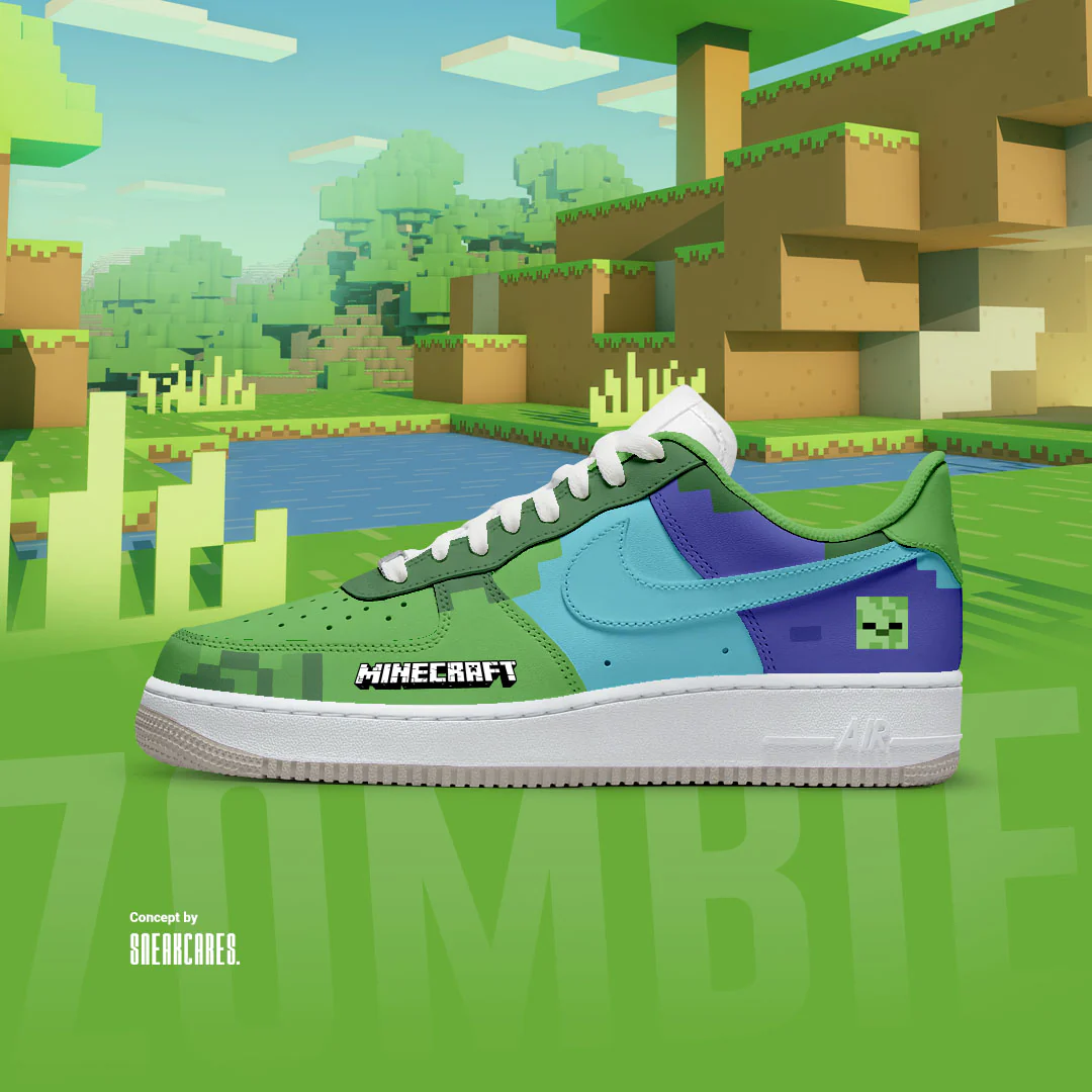 Minecraft x Air Force 1 