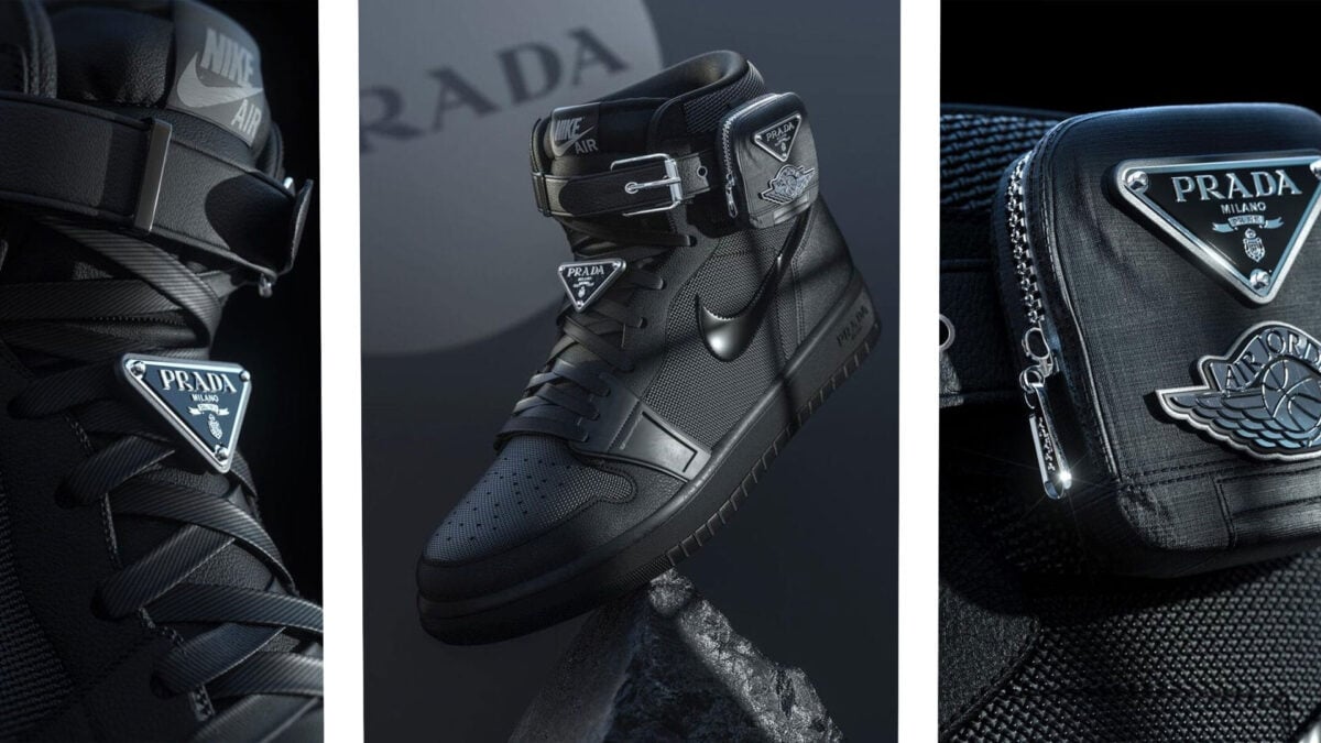 Prada Air Jordan 1 Sneakers