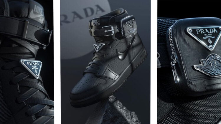 Prada Air Jordan 1 Sneakers