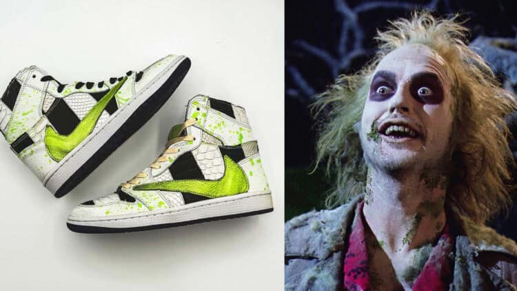 Travis Scott x Air Jordan 1 High Gets Beetlejuice Makeover