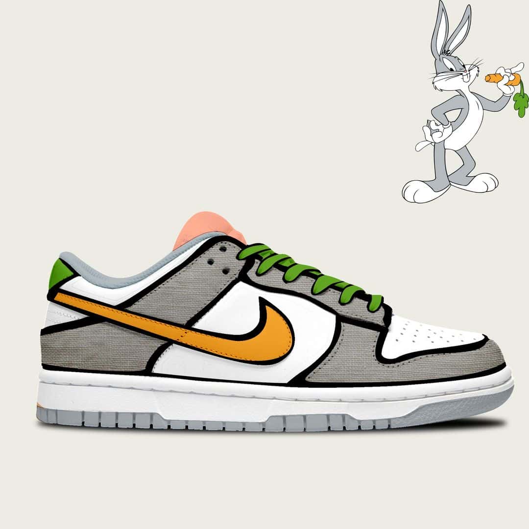 Looney Tunes x Nike SB Dunk “Bugs Bunny”