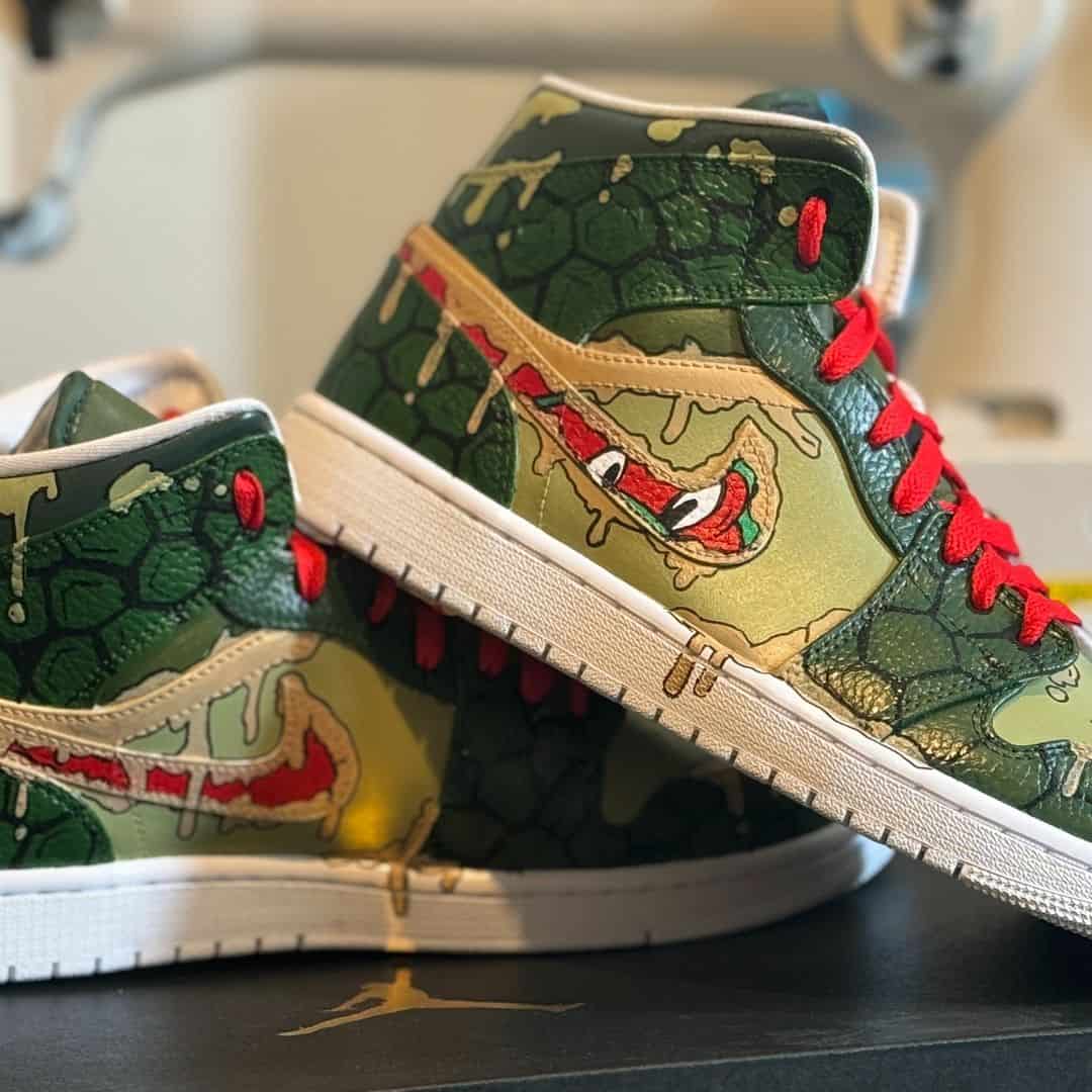 "Ninja Turtles" Air Jordan 1 