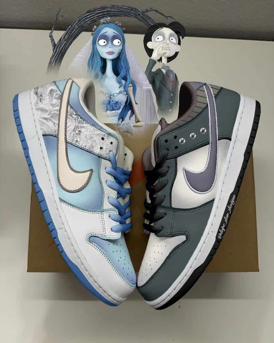 Corpse Bride x Nike SB Dunk Low
