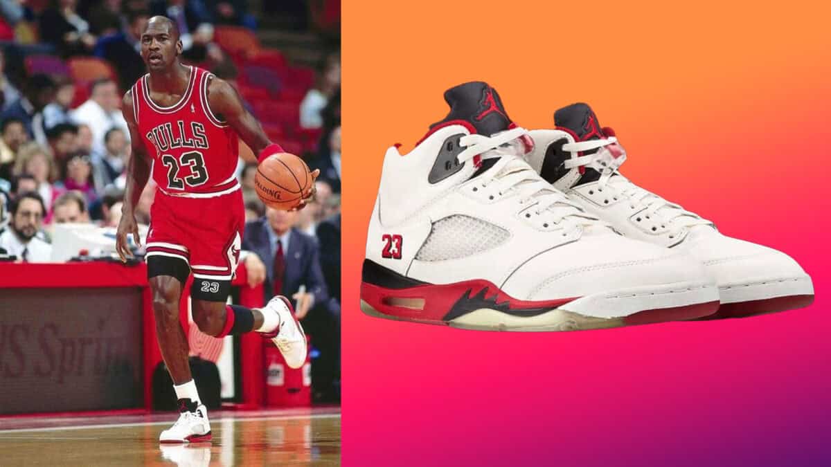 The Air Jordan 5 "Fire Red Black Tongue" Colourway Returns
