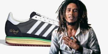 Bob Marley adidas SL 72 sneakers