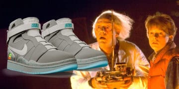 Bull Mags Air Jordan 1 Sneakers back to the future