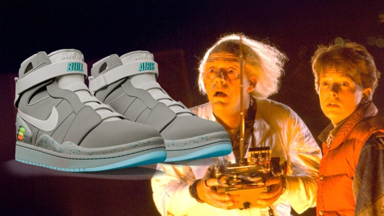 Bull Mags Air Jordan 1 Sneakers back to the future